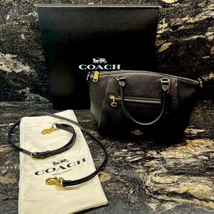 Coach Elise black purse
